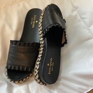 Kate Spade Zahara Leather slide Sandal